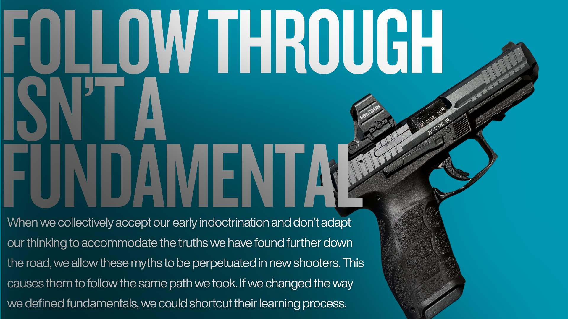 Follow Through. The Shooting “Fundamental” that isn’t.
